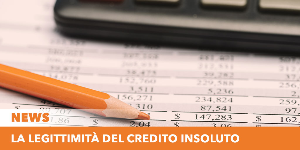 La legittimità del Credito insoluto