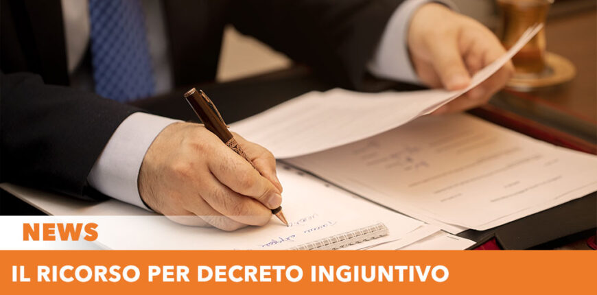 Ricorso per decreto ingiuntivo