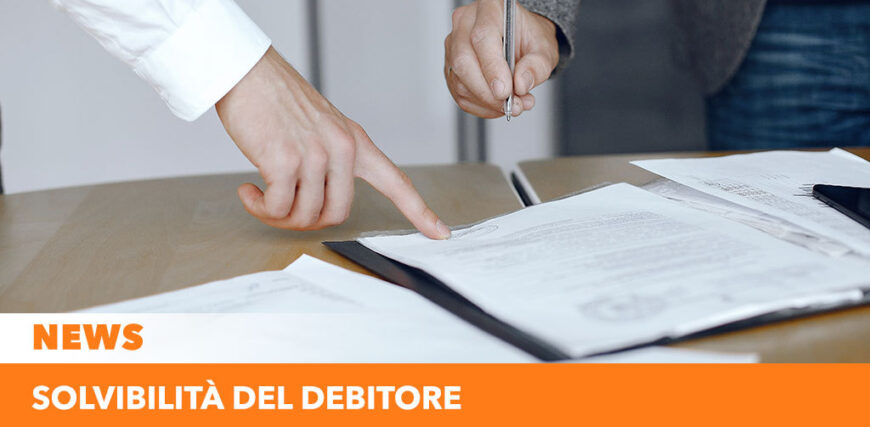 Solvibilità del debitore